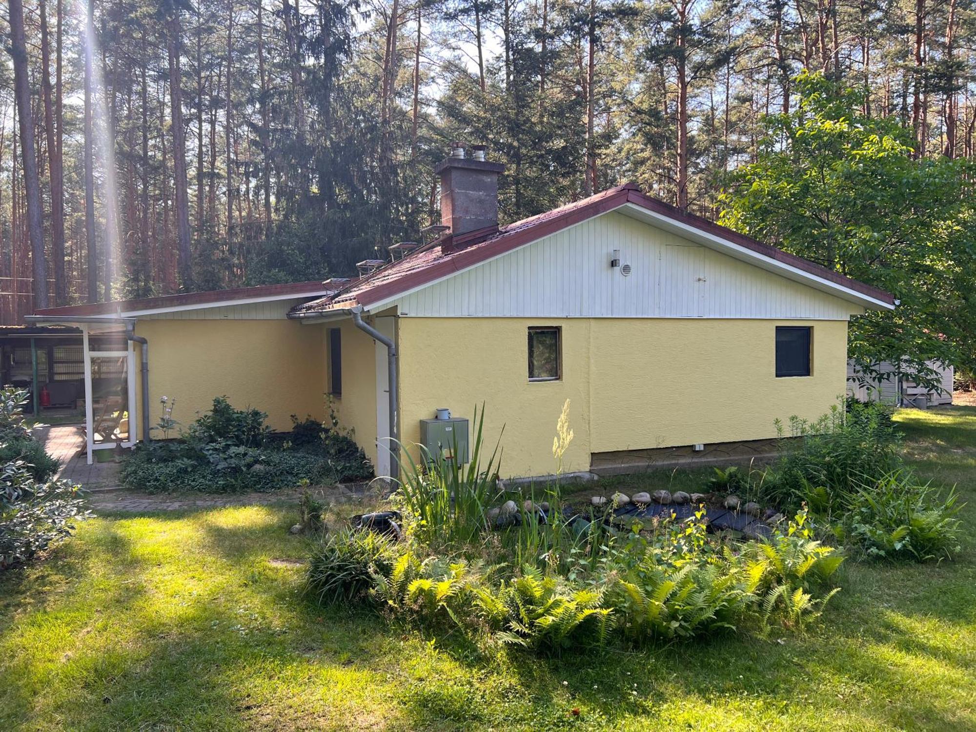 Ferienhaus Im Wald Borkwalde Exteriör bild