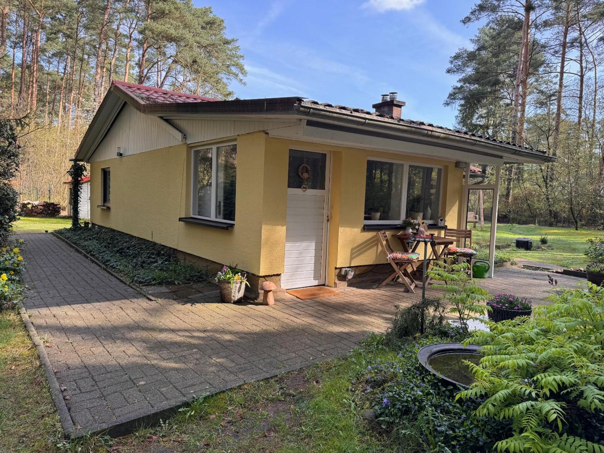Ferienhaus Im Wald Borkwalde Exteriör bild